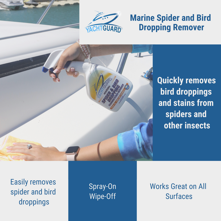 YachtGUARD® Marine Spider and Bird Dropping Remover - YachtGUARD®