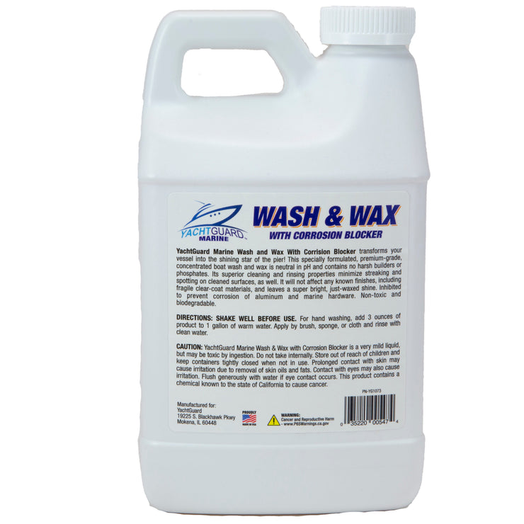 YachtGUARD® Marine Wash & Wax with Corrosion Blocker - YachtGUARD®